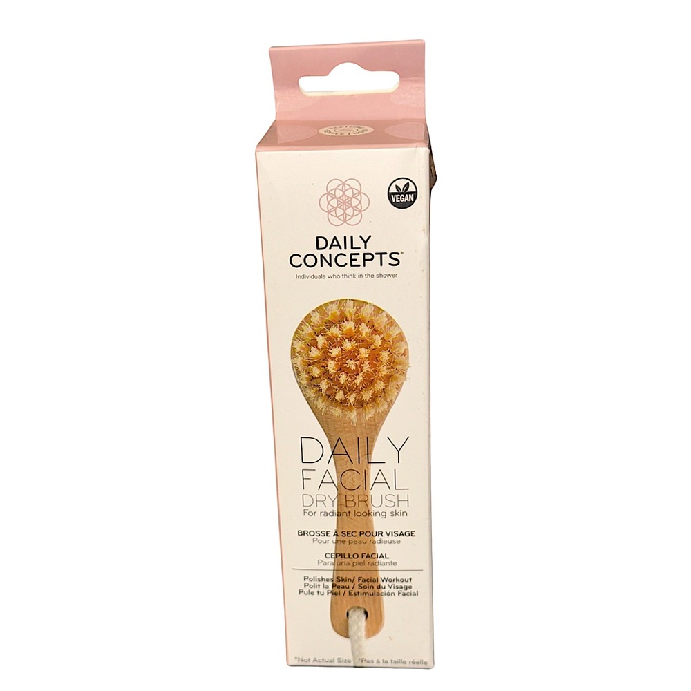 DAILY CONCEPTS - Daily Facial Dry Brush - NWT